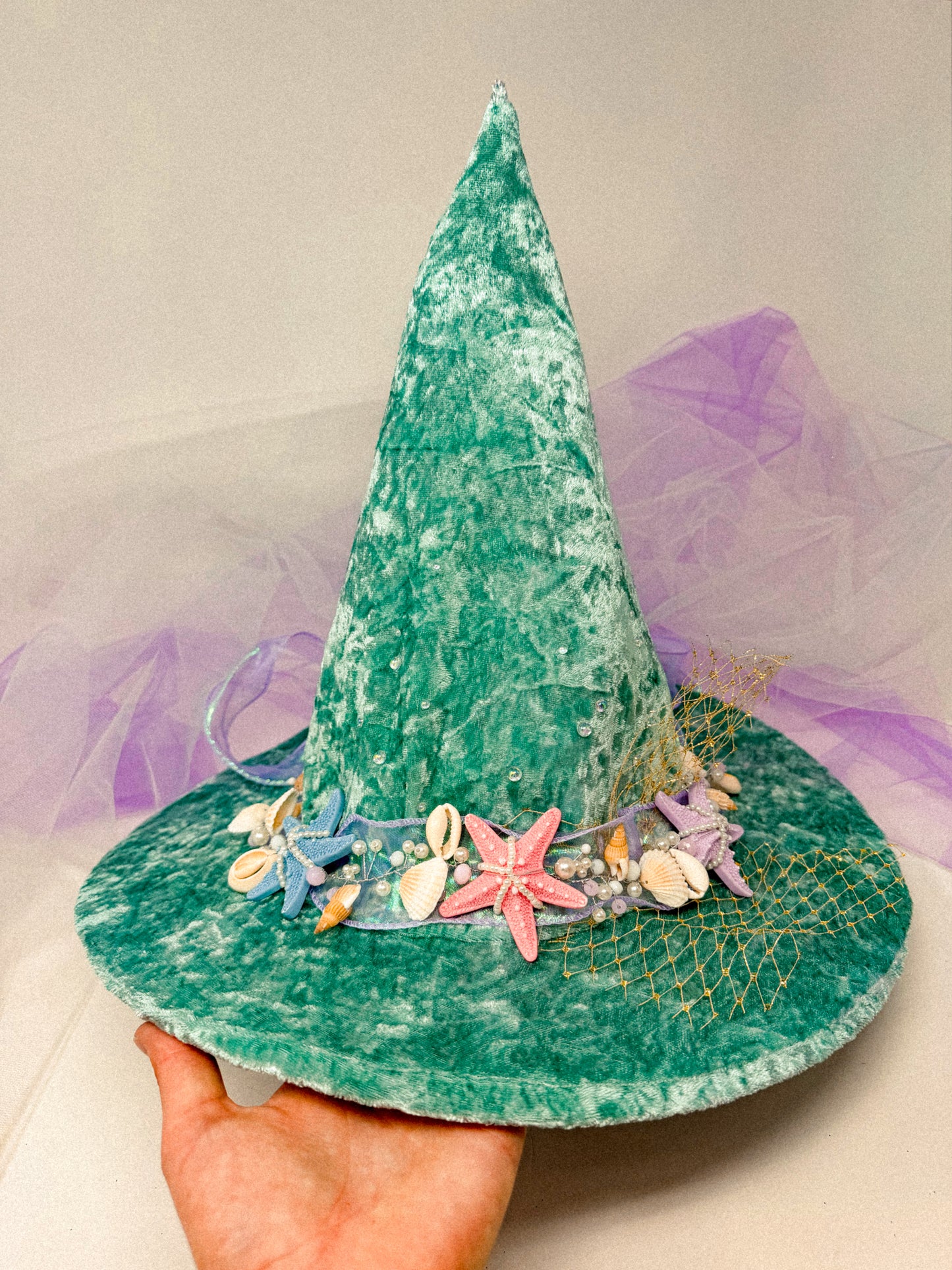 Mermaid Magic Witch Hat
