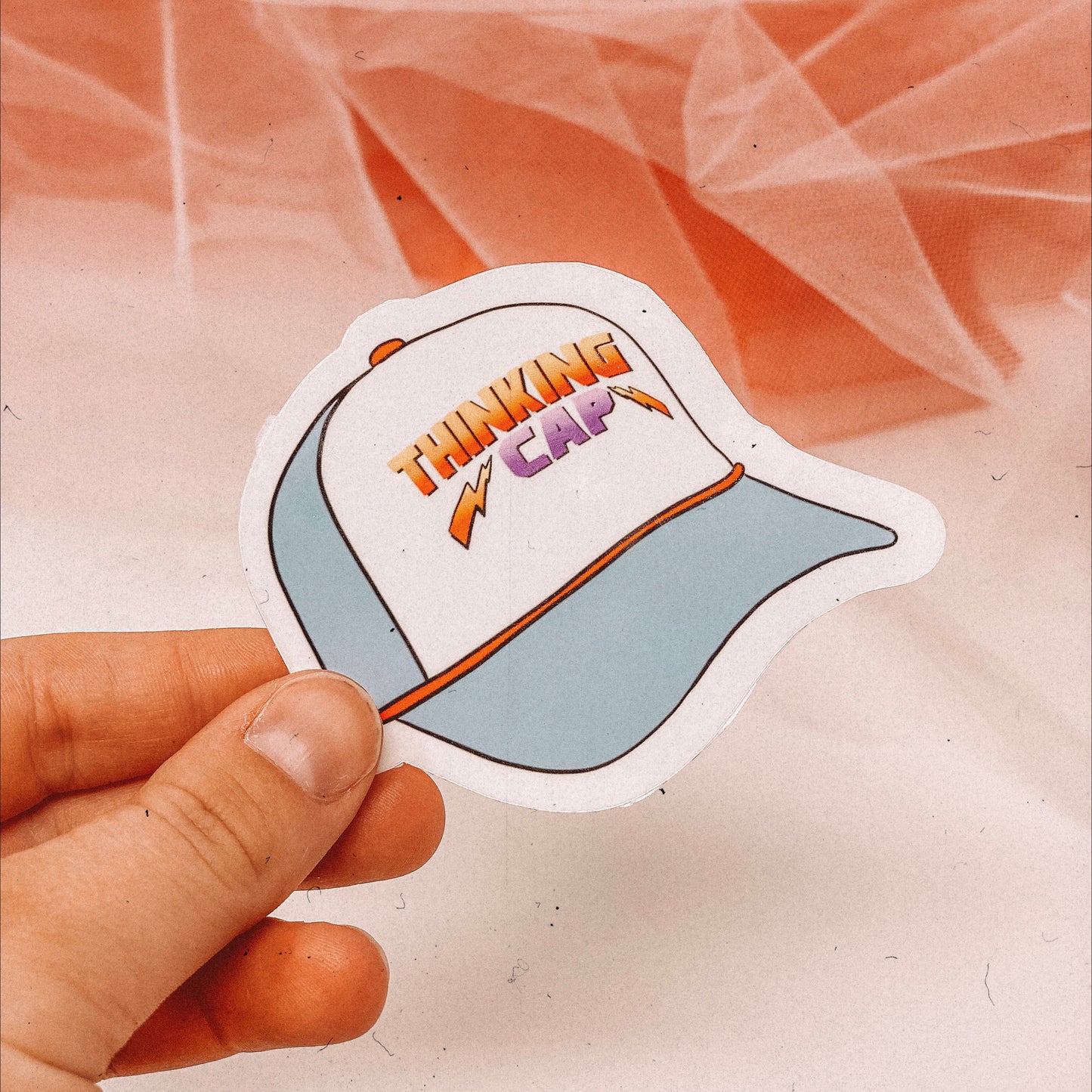 Thinking Cap Sticker