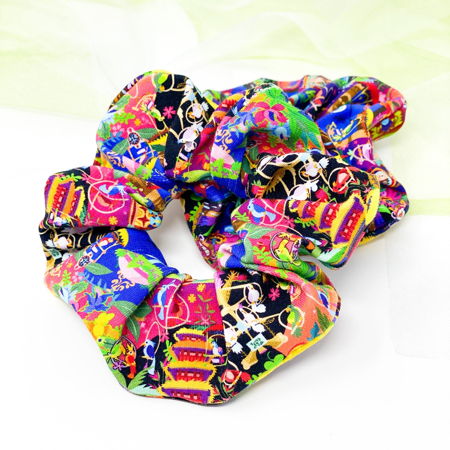 Tiki Paradise Scrunchie