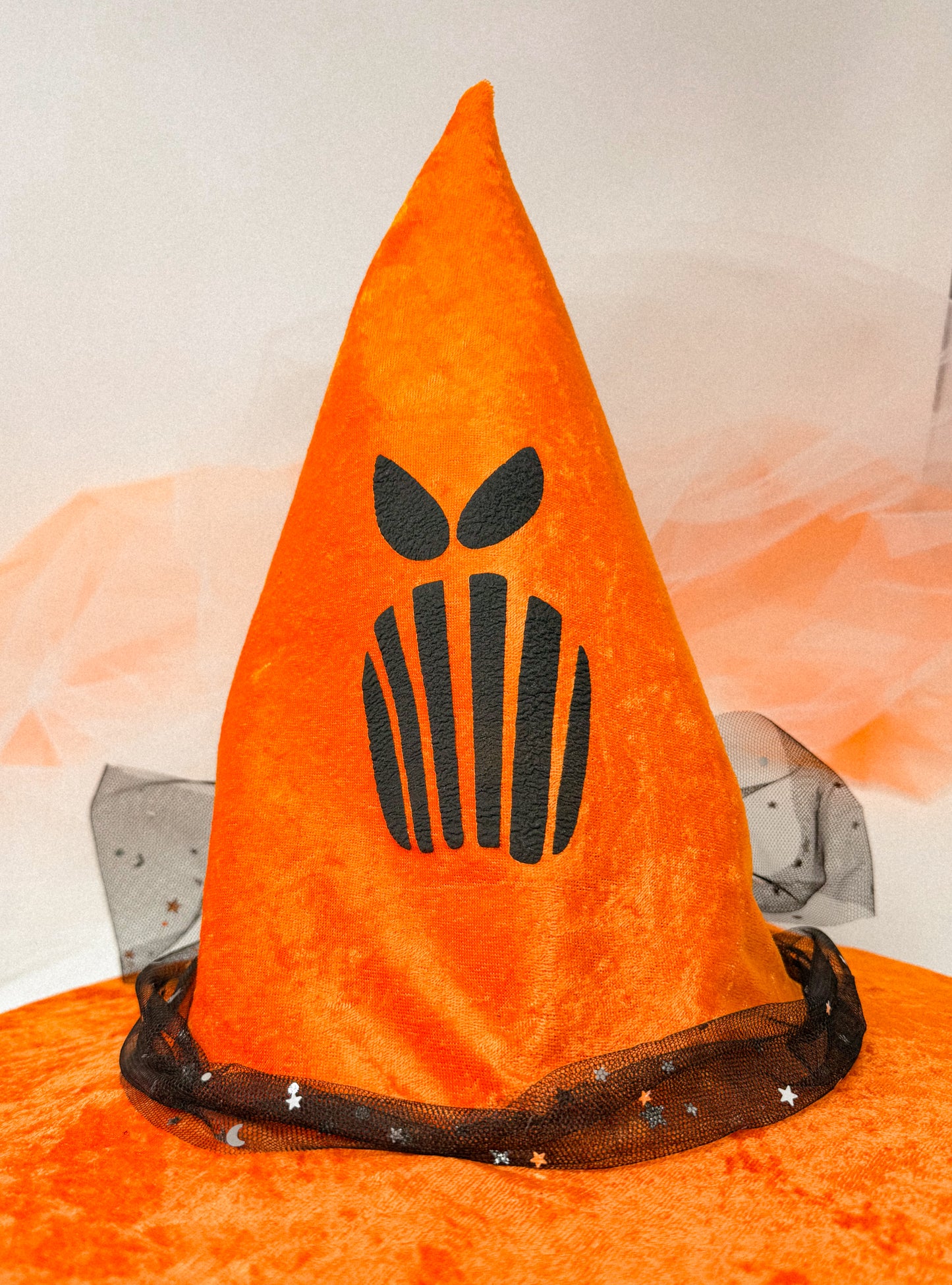 Sha-BOO Spooky Cone Witch Hat