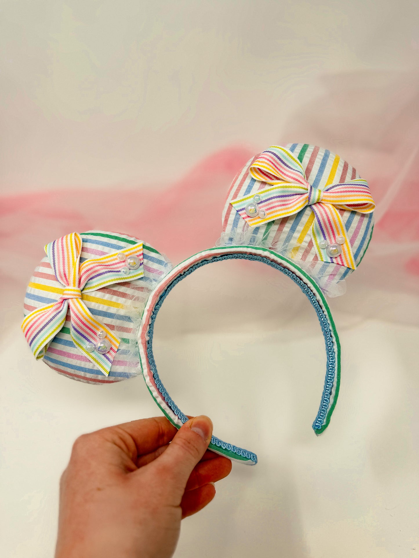 Rainbow Ribbon Ears