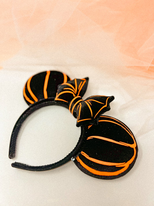 Orange Neon Boo to You Ears