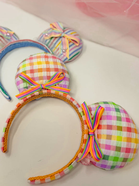 Quilted Rainbow Ears
