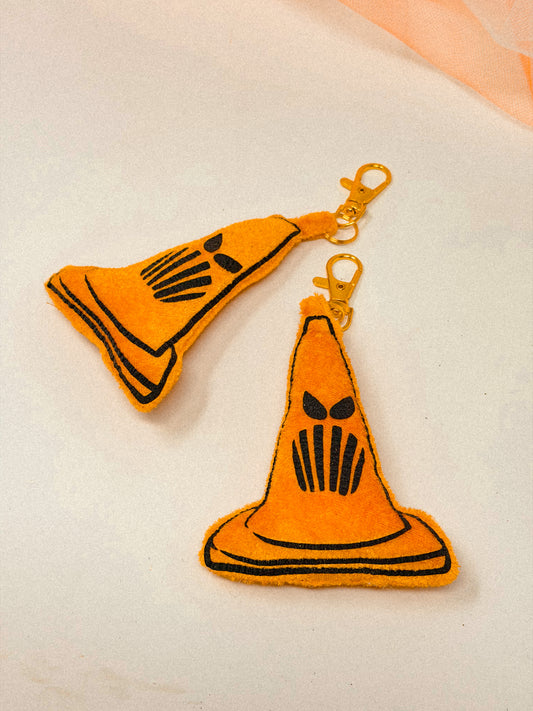 Sha-BOO Spooky Cone Keychain