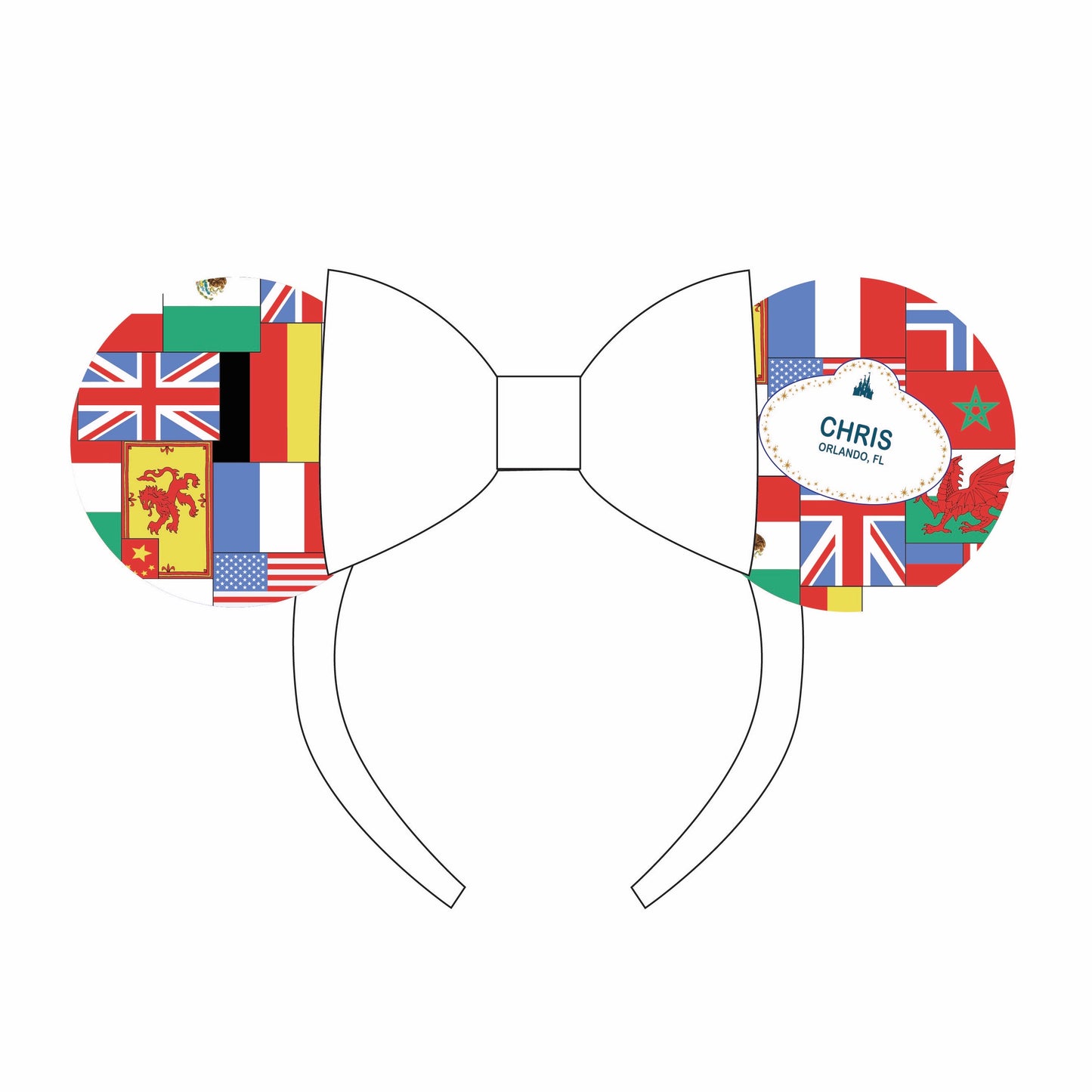 Pre-Designed Magic Maker Ears - WORLD