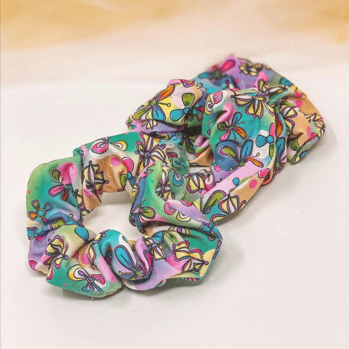 Psychedelic Scrunchie